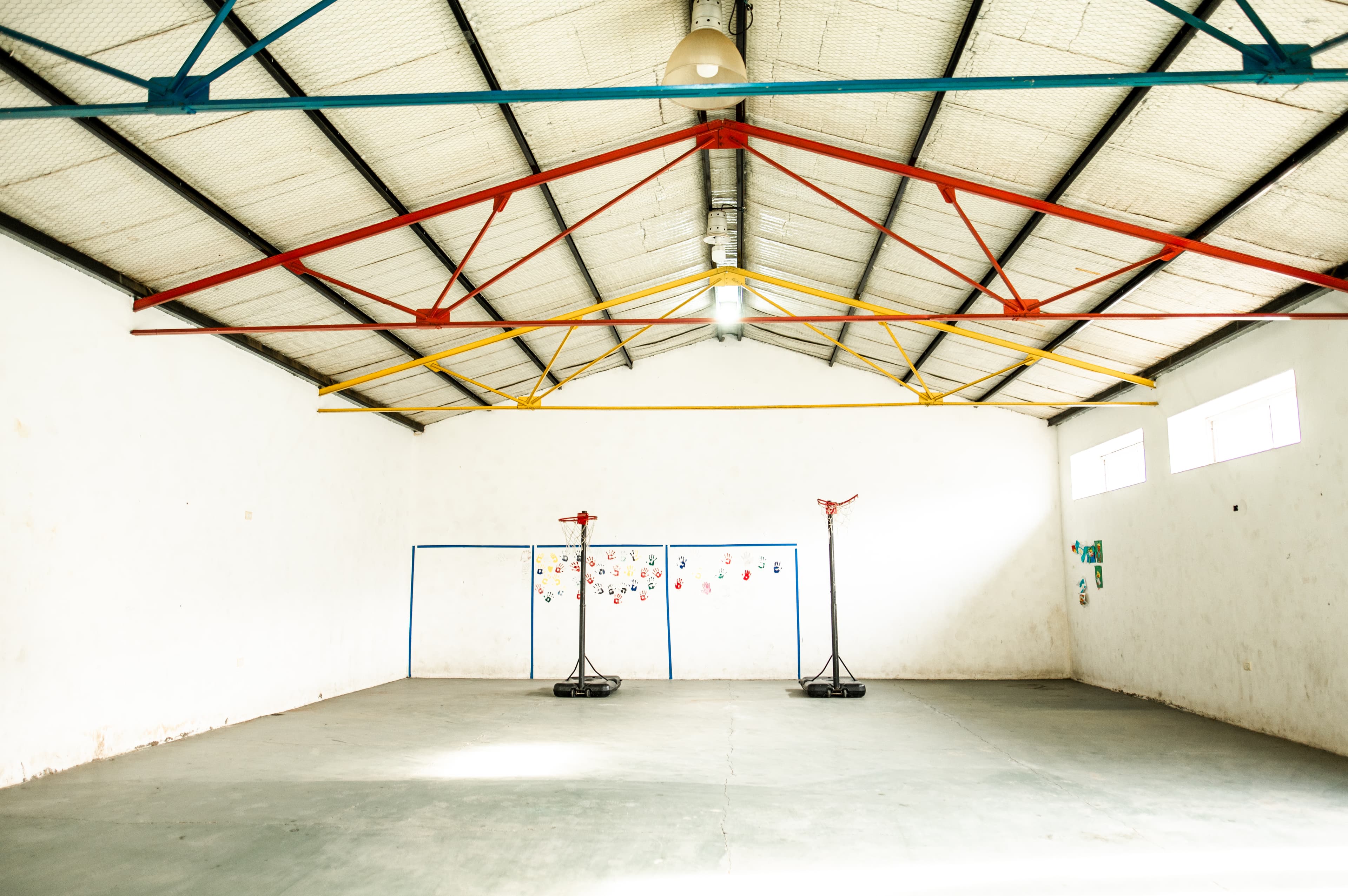 Infraestructura: Gimnasio cubierto
